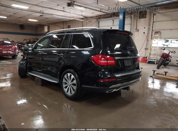 4JGDF6EE9HA889776 2017 MERCEDES-BENZ GLS 450 Black Tył lewy