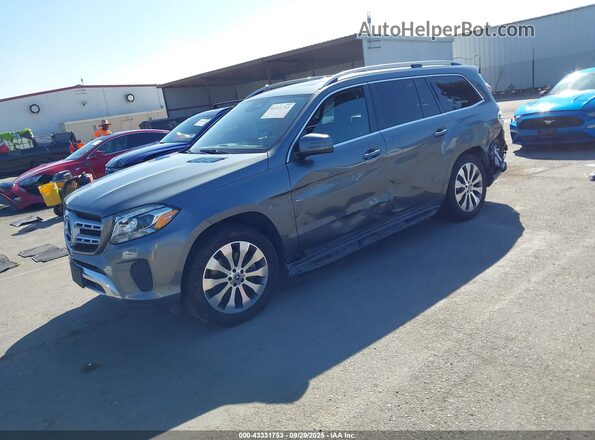 4JGDF6EE9KB230176 2019 MERCEDES-BENZ GLS 450 Gray Przód lewy