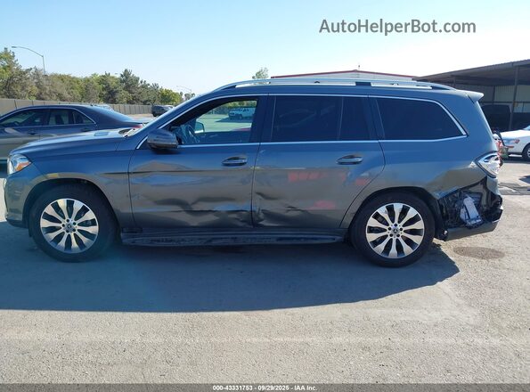 4JGDF6EE9KB230176 2019 MERCEDES-BENZ GLS 450 Gray Widok z przodu