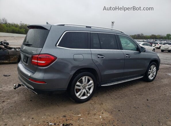 4JGDF6EE9KB238746 2019 MERCEDES-BENZ GLS Silver Rear right