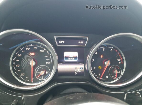 4JGDF6EE9KB238746 2019 MERCEDES-BENZ GLS Silver Instrument cluster view