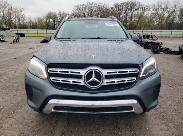 4JGDF6EE9KB238746 2019 MERCEDES-BENZ GLS Silver Front view