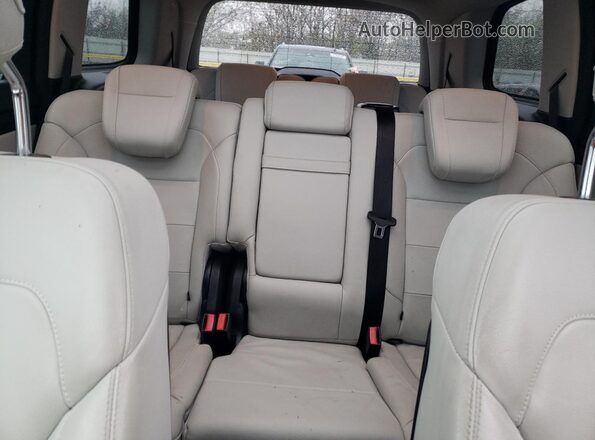 4JGDF6EE9KB238746 2019 MERCEDES-BENZ GLS Silver Rear seats view