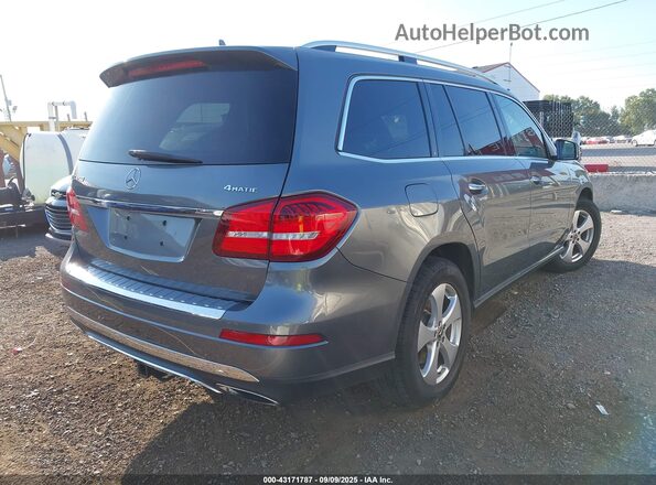 4JGDF6EEXJB136399 2018 MERCEDES-BENZ GLS 450 Gray უკანა მარჯვენა