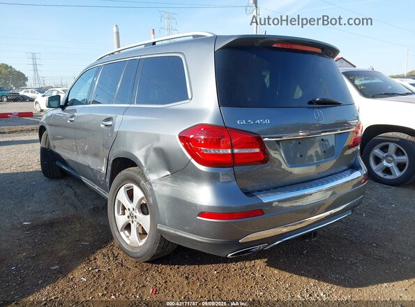 4JGDF6EEXJB136399 2018 MERCEDES-BENZ GLS 450 Gray უკანა მარცხენა