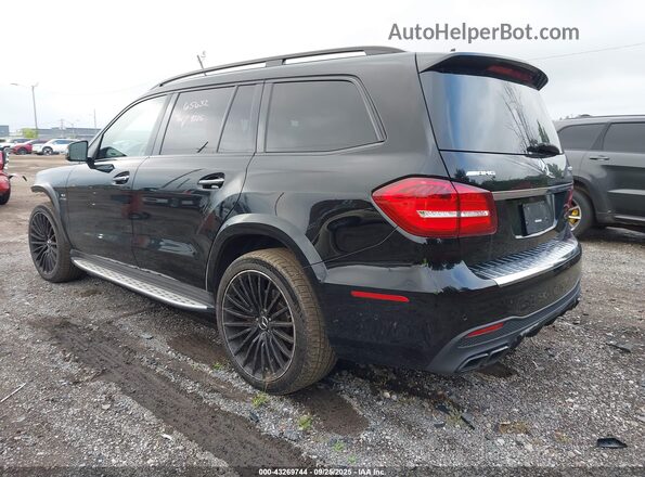 4JGDF7FE8HA980199 2017 MERCEDES-BENZ AMG GLS 63 Черный Задняя левая четверть