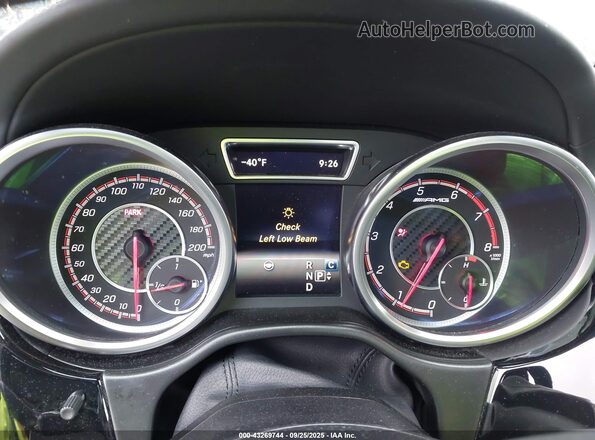 4JGDF7FE8HA980199 2017 MERCEDES-BENZ AMG GLS 63 Черный Вид задних сидений