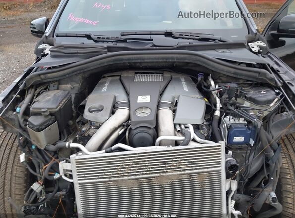 4JGDF7FE8HA980199 2017 MERCEDES-BENZ AMG GLS 63 Черный Вид сзади