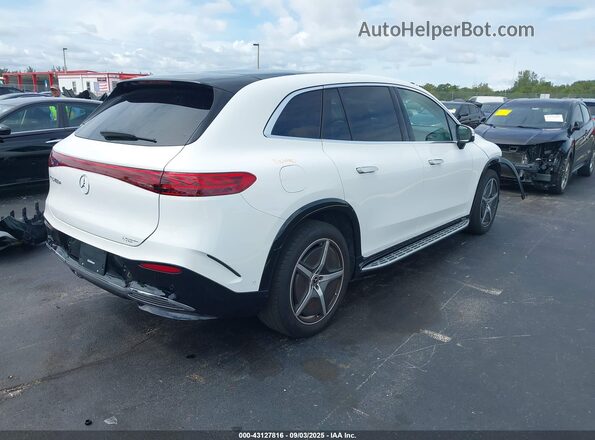 4JGDM2DB0PA019838 2023 MERCEDES-BENZ EQS 450+ SUV Белый Задняя правая четверть