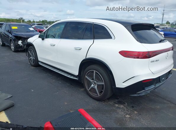 4JGDM2DB0PA019838 2023 MERCEDES-BENZ EQS 450+ SUV Белый Задняя левая четверть