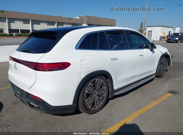 4JGDM2DB3PA005982 2023 MERCEDES-BENZ EQS 450+ SUV Белый Задняя правая четверть