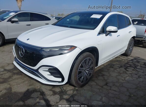 4JGDM2DB6PA026499 2023 MERCEDES-BENZ EQS 450+ SUV Белый Передняя левая четверть