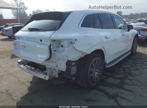 4JGDM2DB6PA026499 2023 MERCEDES-BENZ EQS 450+ SUV Белый Задняя правая четверть