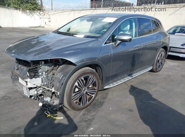 4JGDM2DB9PA023760 2023 MERCEDES-BENZ EQS 450+ SUV Серый Передняя левая четверть
