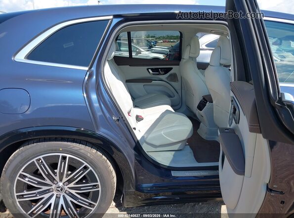 4JGDM2EB6PA016781 2023 MERCEDES-BENZ EQS 450 SUV Blue Vista de la etiqueta del VIN