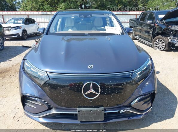 4JGDM2EB6PA016781 2023 MERCEDES-BENZ EQS 450 SUV Blue Vista del cuadro de instrumentos