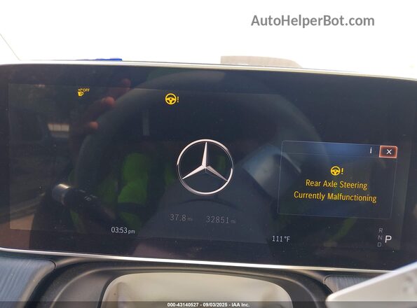 4JGDM2EB6PA016781 2023 MERCEDES-BENZ EQS 450 SUV Blue Vista de los asientos traseros