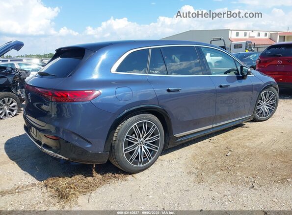 4JGDM2EB6PA016781 2023 MERCEDES-BENZ EQS 450 SUV Blue Trasero derecho