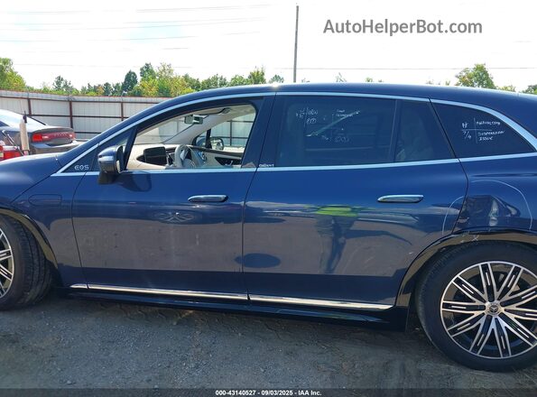 4JGDM2EB6PA016781 2023 MERCEDES-BENZ EQS 450 SUV Blue Vista interior de 360 grados