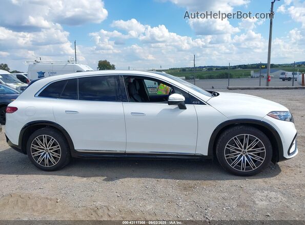 4JGDM2EB8PA005216 2023 MERCEDES-BENZ EQS 450 SUV White Vista interior trasera