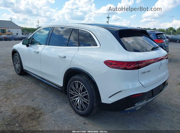 4JGDM2EB8PA005216 2023 MERCEDES-BENZ EQS 450 SUV White Trasero izquierdo