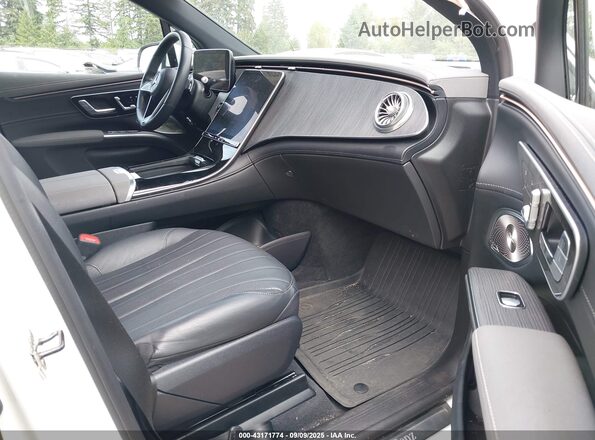 4JGDM2EB9PA005886 2023 MERCEDES-BENZ EQS 450 SUV White Vista interior delantera