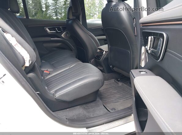 4JGDM2EB9PA005886 2023 MERCEDES-BENZ EQS 450 SUV White Vista de la etiqueta del VIN