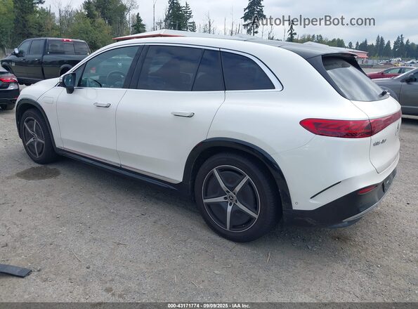4JGDM2EB9PA005886 2023 MERCEDES-BENZ EQS 450 SUV White Trasero izquierdo