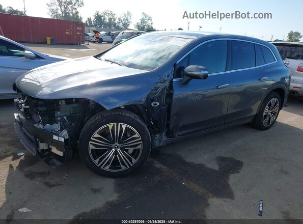 4JGDM2EBXRA033358 2024 MERCEDES-BENZ EQS 450 SUV Gray Առջևի ձախ երեք քառորդ տեսարան