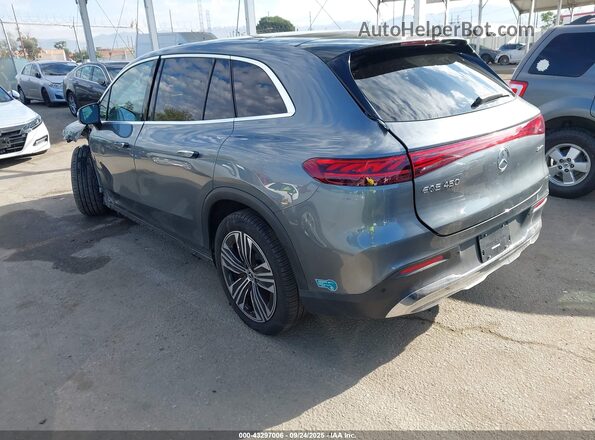 4JGDM2EBXRA033358 2024 MERCEDES-BENZ EQS 450 SUV Gray Հետևի ձախ