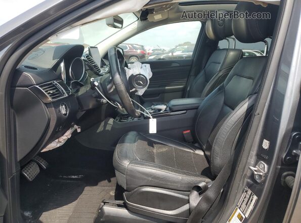 4JGED6EB0KA136712 2019 MERCEDES-BENZ GLE Gray Вид салону спереду