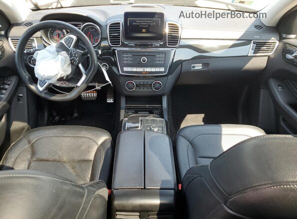 4JGED6EB0KA136712 2019 MERCEDES-BENZ GLE Gray Вид панелі приладів