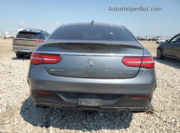 4JGED6EB0KA136712 2019 MERCEDES-BENZ GLE Gray Вид ззаду