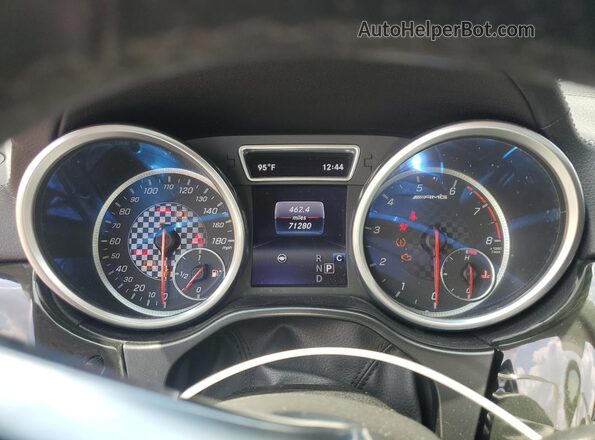 4JGED6EB0KA136712 2019 MERCEDES-BENZ GLE Gray Вид щитка приладів
