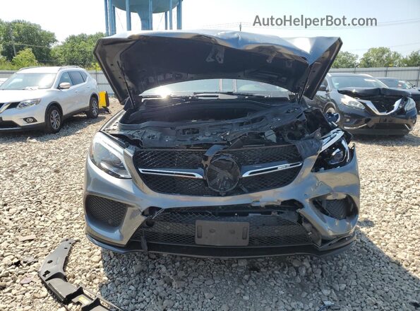 4JGED6EB0KA136712 2019 MERCEDES-BENZ GLE Gray Вид спереду