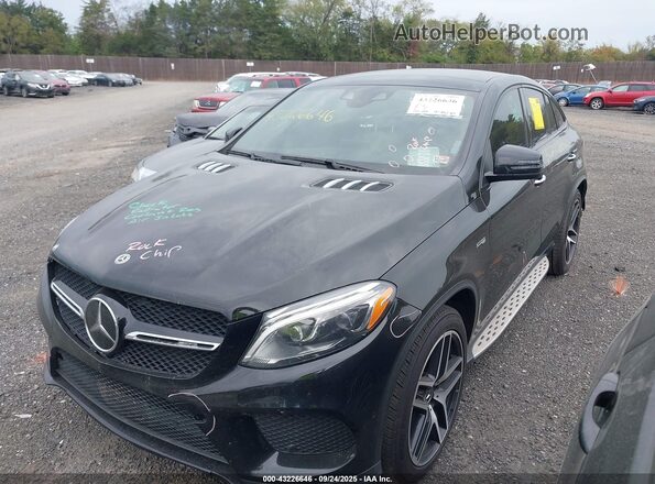 4JGED6EB0KA137715 2019 MERCEDES-BENZ AMG GLE 43 COUPE Black Передня ліва чверть
