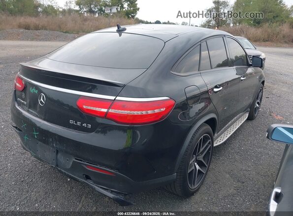 4JGED6EB0KA137715 2019 MERCEDES-BENZ AMG GLE 43 COUPE Black Задня права чверть
