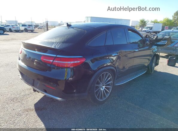 4JGED6EB2GA018829 2016 MERCEDES-BENZ GLE 450 AMG COUPE Black Rear right