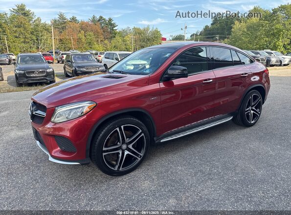 4JGED6EB2GA026395 2016 MERCEDES-BENZ GLE COUPE Red 