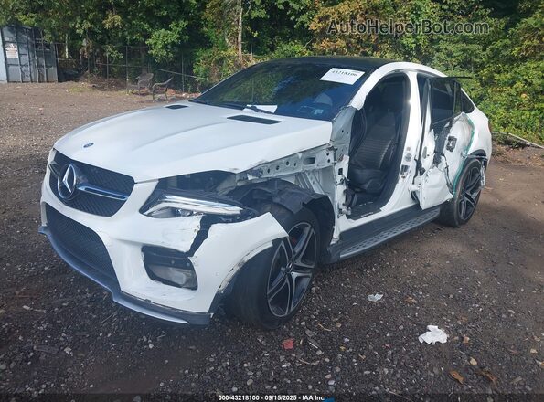 4JGED6EB6HA060874 2017 MERCEDES-BENZ AMG GLE 43 COUPE White Front left