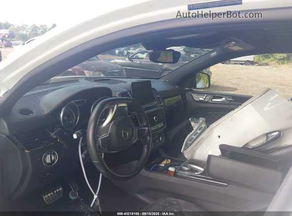 4JGED6EB6HA060874 2017 MERCEDES-BENZ AMG GLE 43 COUPE White Front interior view