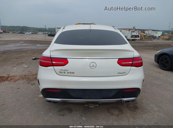 4JGED6EB8GA007835 2016 MERCEDES-BENZ GLE 450 AMG COUPE Black 