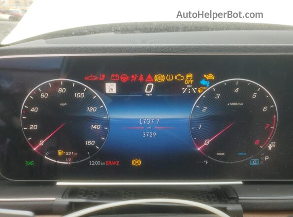 4JGFB4EB6SB331870 2025 MERCEDES-BENZ GLE White ხელსაწყოთა პანელის ხედი