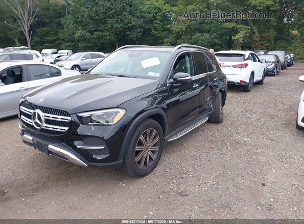 4JGFB4FB0RB007418 2024 MERCEDES-BENZ GLE Black წინა მარცხენა ხედი სამი მეოთხედიდან