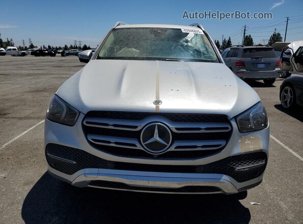 4JGFB4JB3MA327449 2021 MERCEDES-BENZ GLE Silver Widok z przodu