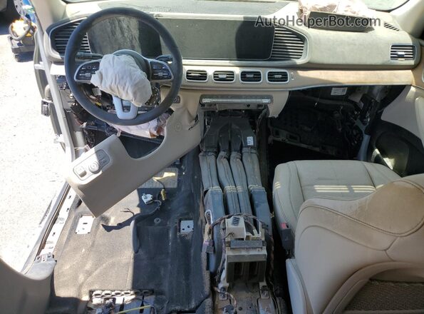 4JGFB4JB3MA327449 2021 MERCEDES-BENZ GLE Silver Widok deski rozdzielczej