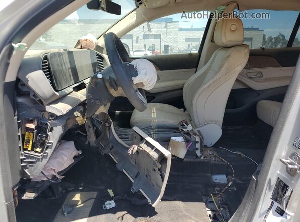 4JGFB4JB3MA327449 2021 MERCEDES-BENZ GLE Silver Widok wnętrza z przodu