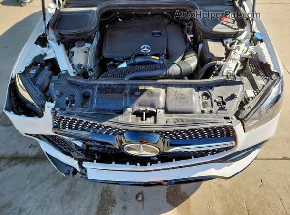 4JGFB4JB3MA545388 2021 MERCEDES-BENZ GLE White ძრავის განყოფილების ხედი