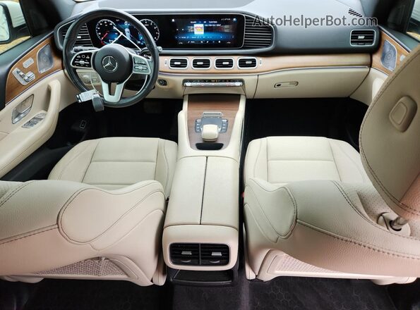 4JGFB4JB7MA329057 2021 MERCEDES-BENZ GLE White Առջևի վահանակի տեսք