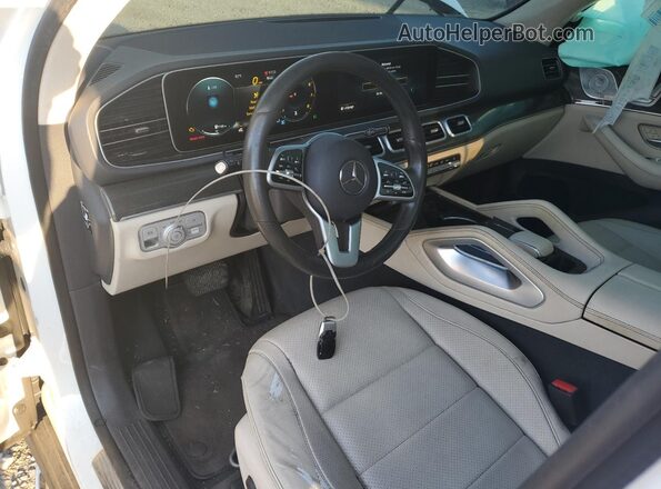 4JGFB4JB8LA280756 2020 MERCEDES-BENZ GLE White Dashboard view